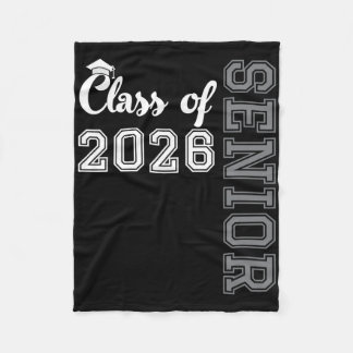 Cl Of 2026 Senior 2026 Graduation Decoration Men S Fleece Blanket