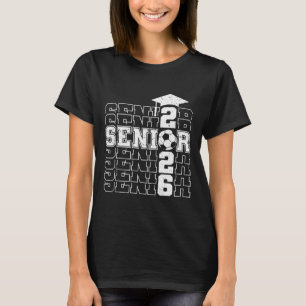 Cl Of 2026 Senior 2026 Soccer Seniors Graduation T-Shirt