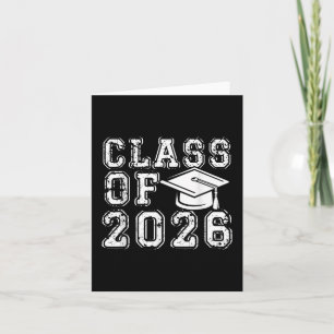 Cl Of 2026 Senior Back To School Graduation 2026 Card