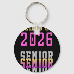 Cl Of 2026 Senior Girls Keychain