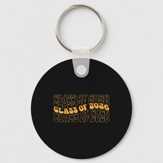 Cl Of 2026 Senior  Keychain (Front)