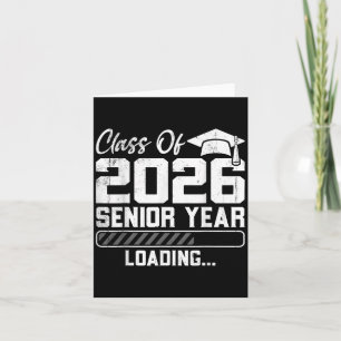 Cl Of 2026 Senior Year Loading Countdown Graduatio Card