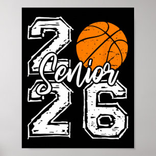 Cl Of 2026 Sketll Senior 2026 Ck To School Funny  Poster