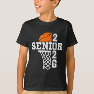 Cl Of 2026 Sketll Senior 26 Player Team Graduation T-Shirt