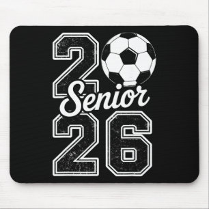 Cl Of 2026 Soccer Senior 2026 Last Day Of School 2 Mouse Pad