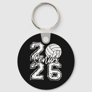 Cl Of 2026 Volleyball Senior 2026 Back To School F Keychain