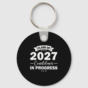Cl Of 2027 Countdown In Progress Fun First Day Jun Keychain