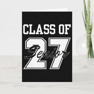 Cl Of 2027 Graduation Senior Back To School 2026 G Card