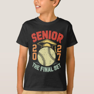 Cl Of 2027 Senior Softll The Final Set Graduation T-Shirt