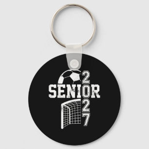 Cl Of 2027 Soccer Senior 27 Player Team Graduation Keychain