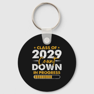 Cl Of 2029 Count Down In Progress Graduation 8th G Keychain