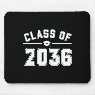 Cl Of 2036 Grow With Me First Day Of School Gradua Mouse Pad