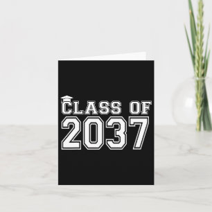 Cl Of 2037 Grow With Me 1st First Dayback To Schoo Card