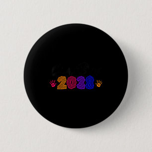 Cl Of 2038 Grow With Me Funny Kindergarten To Grad 2 Inch Round Button