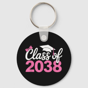 Cl Of 2038 Grow With Me Kindergarten Pink Coquette Keychain