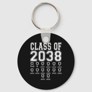Cl Of 2038 Grow With Me Shirt Keychain