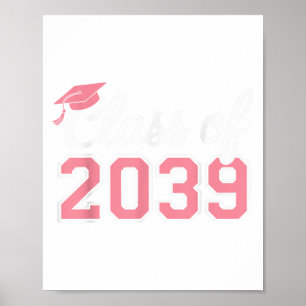 Cl Of 20 Grow With Me Kindergarten Pink Coquette B Poster