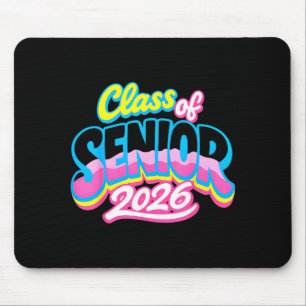Cl Of Senior 2026 Grad Kids Graduate Funny Mouse Pad