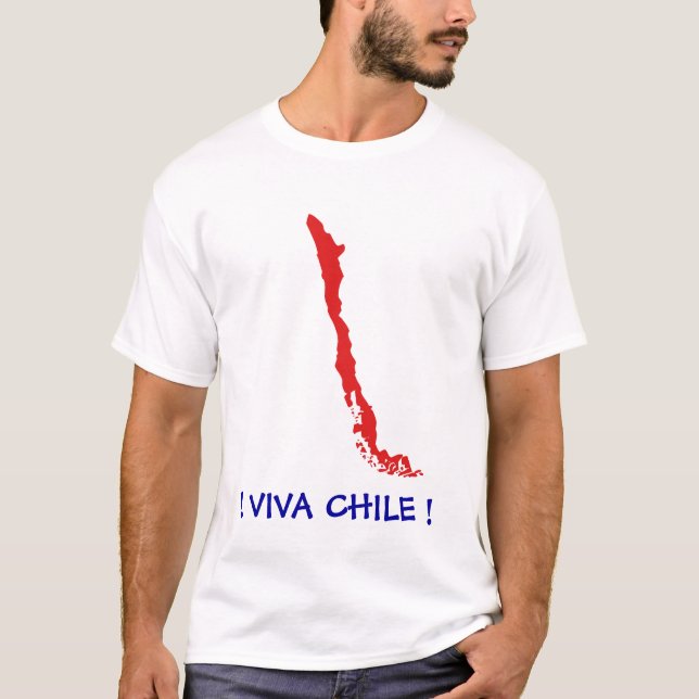 CL - Polera Viva Chile T-Shirt (Front)