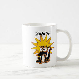 CL- Stinkin' Hot Skunk Cartoon Coffee Mug
