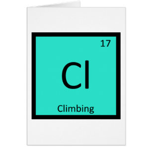 Cl - Tableau périodique de la chimie des sports de