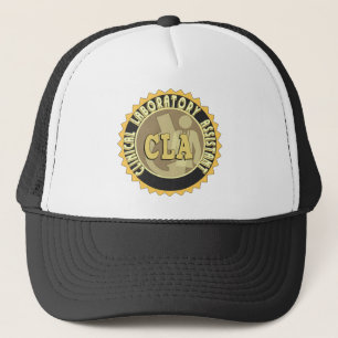 CLA BADGE - CLINICAL LABORATORY ASSISTANT TRUCKER HAT
