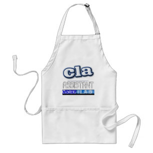 CLA LOGO - ASSISTANT CLINICAL LABORATORY STANDARD APRON