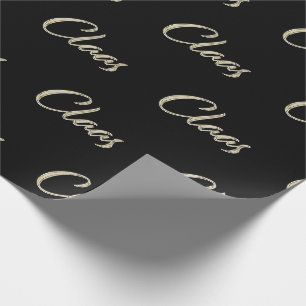 Claa Prénom Nom du papier cadeau