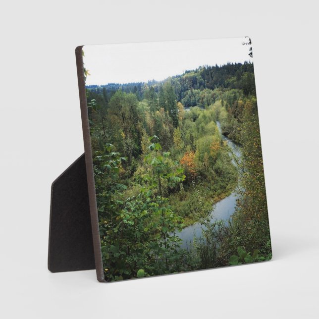 Clackamas River, OR Plaque (Front)