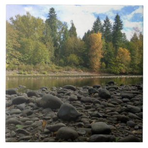 Clackamas River, OR Tile