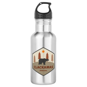 Clackamas Wilderness Oregon Bear 532 Ml Water Bottle