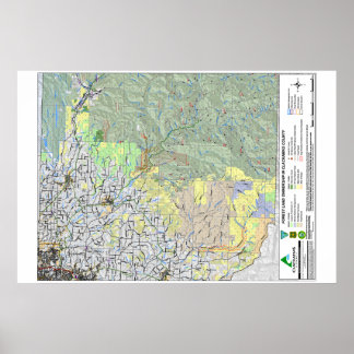ClackLandMap Poster