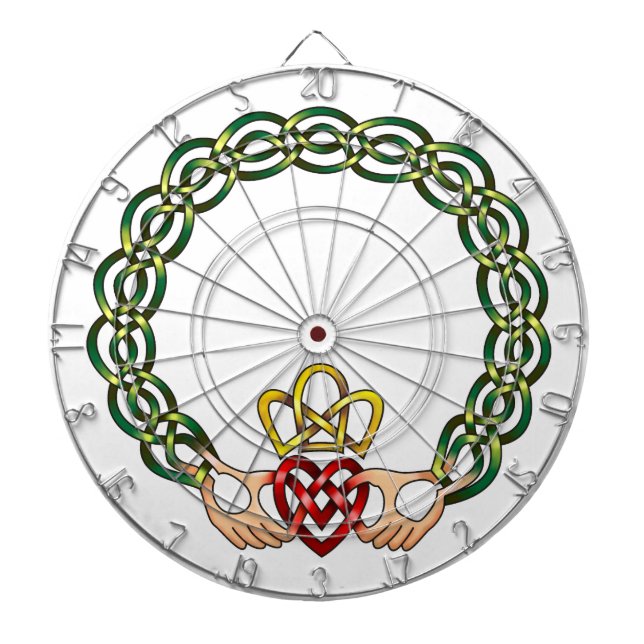 Claddagh Dartboard (Front)