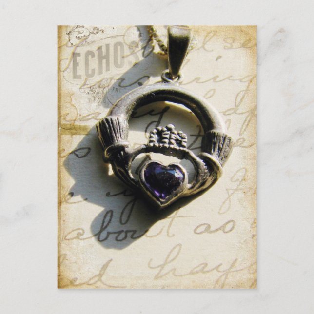 Claddagh Postcard (Front)