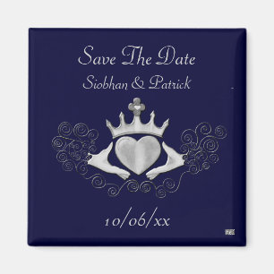 Claddagh (Silver) (Save the Date) Magnet