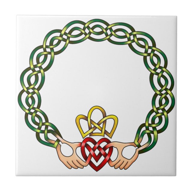 Claddagh Tile (Front)