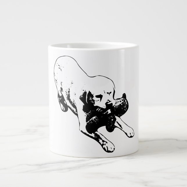 Claim the Spot Large Coffee Mug (Front)