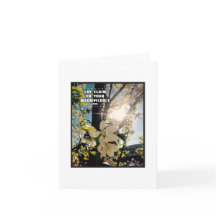 Claim Your Magnificence Note Card - Blank Inside