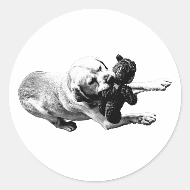 Claimed Classic Round Sticker (Front)