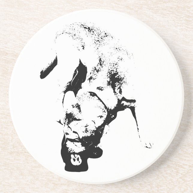 Claimed the Prize – Lab Sketch Coaster (Front)