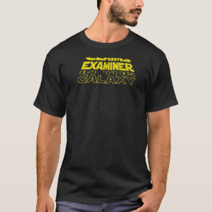 Claims Examiner  Space Backside T-Shirt