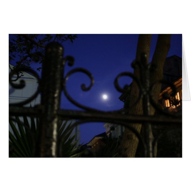 Clair de lune dans la grande carte facile (Devant horizontal)