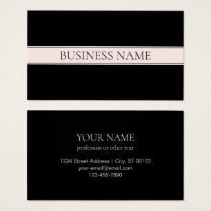 Clair rose pâle Bleu Bande et Élégant Texte modifi