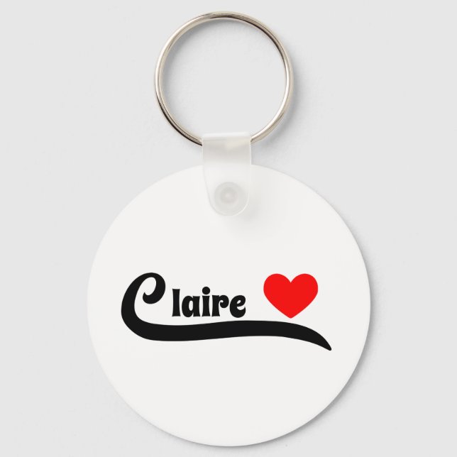 Claire Keychain (Front)