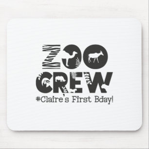 Claire's First Birthday  Mouse Pad