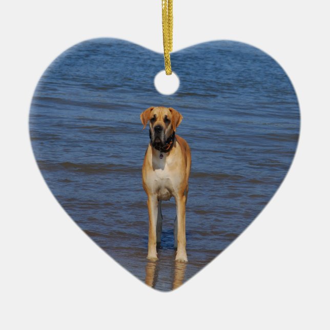 Clairherzchen Ceramic Ornament (Front)