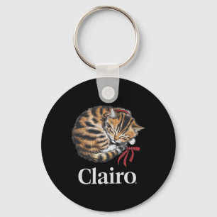 Clairo Says A Cat Keychain