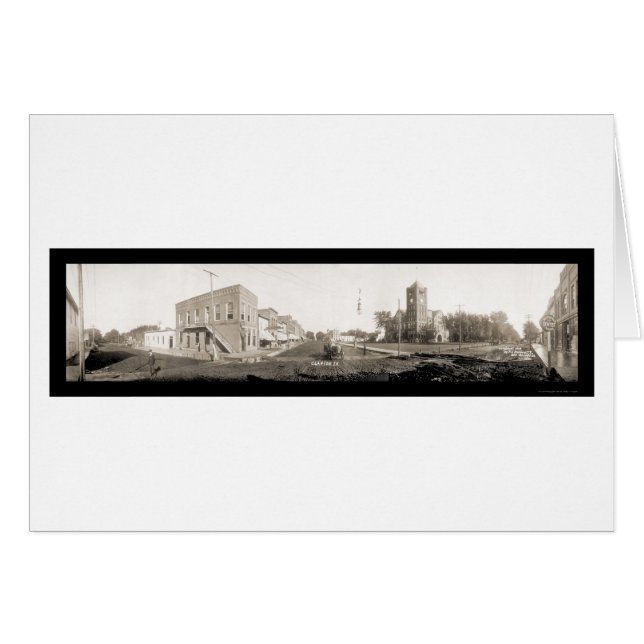 Clairon, photo 1907 de l'Iowa (Devant horizontal)