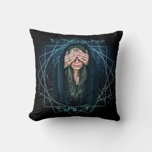 Clairvoyant Psychic 4 Throw Pillow