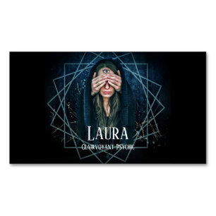 Clairvoyant Psychic Business Card Magnet